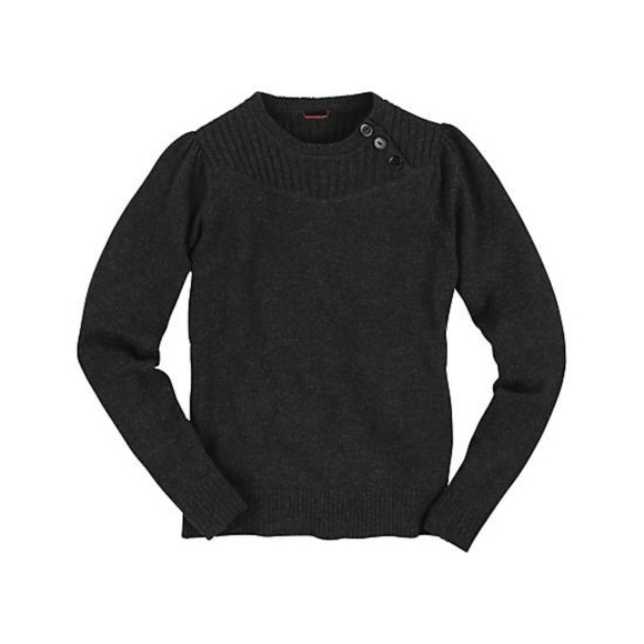The North Face Black Woolblend Sweater 